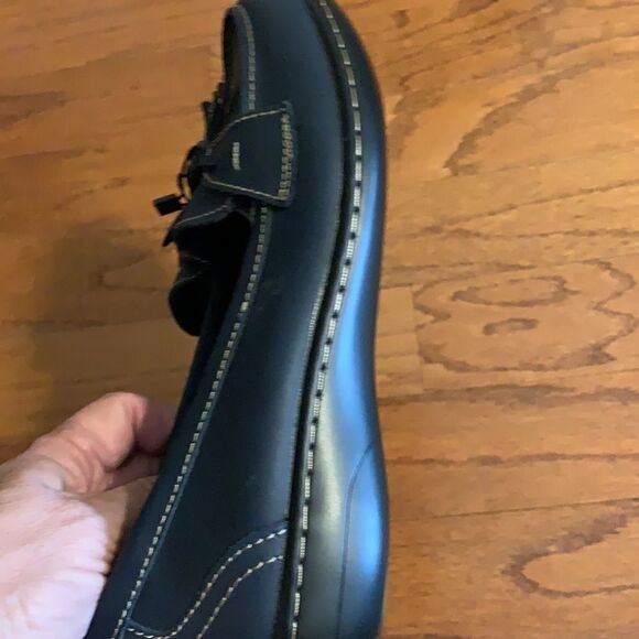 EQUICK Ladies size 39 navy blue loafers - Picture 6 of 8